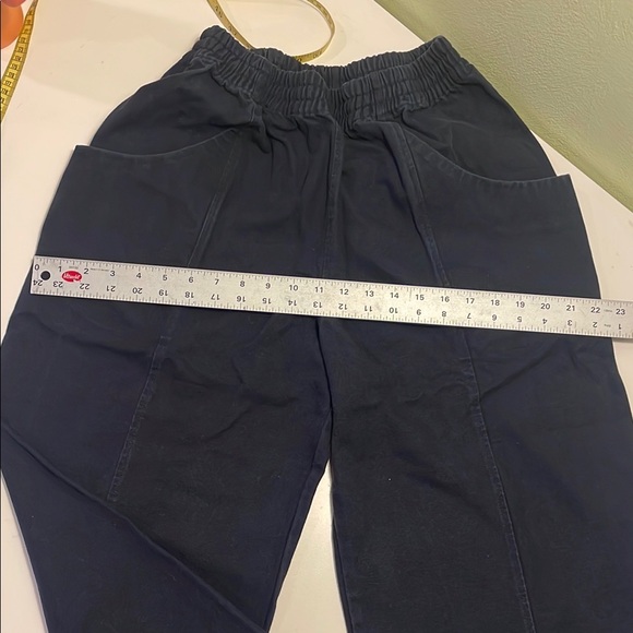 Elizabeth Suzann Clyde Culottes navy 10s - Picture 2 of 6